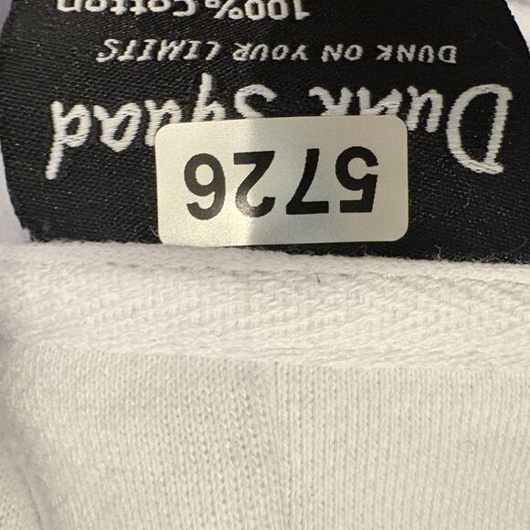 Dunk Squad Hoodie Mens Medium Basketball Embroidered Graphic Pullover Sweatshirt - Picture 11 of 11